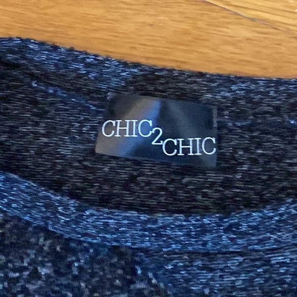 Chic2Chic Girl’s Gray Long Sleeve Shirt Size L - Picture 5 of 7